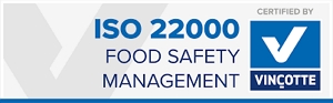 Logo du certificat ISO 22000