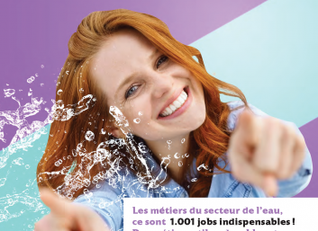 affiche campagne métiers de l'eau