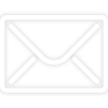 Icone enveloppe blanc